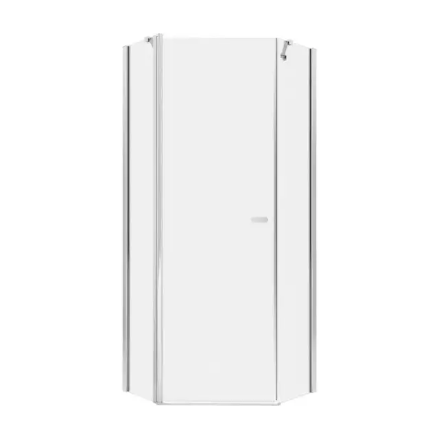 Душевое ограждение NEW TRENDY NEW SOLEO 80x80x195 K-0606 (хром)