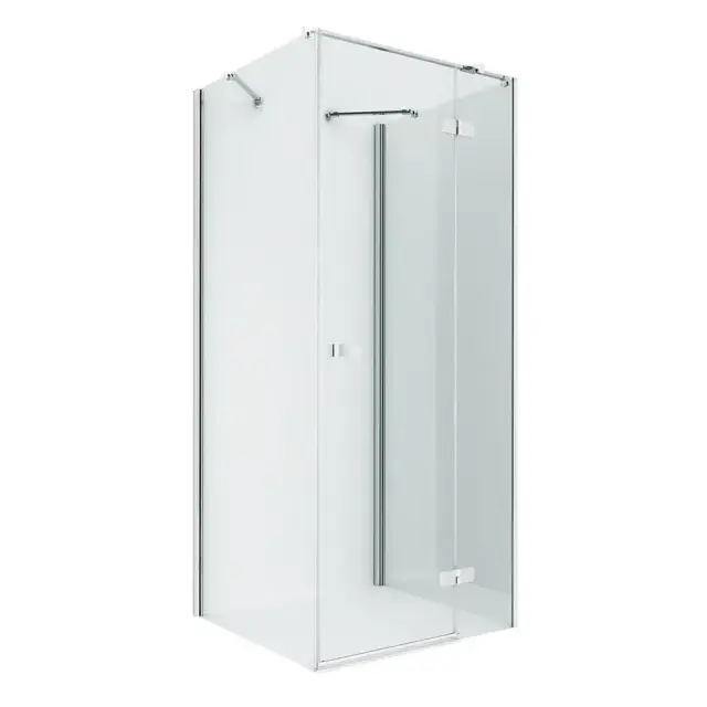 Душевое ограждение NEW TRENDY REFLEXA R 120x110x200 EXK-5244 (хром)