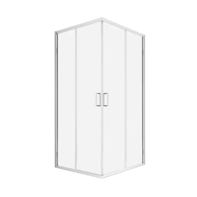 Душевое ограждение NEW TRENDY SUVIA 80x80x185 K-0791 (хром)