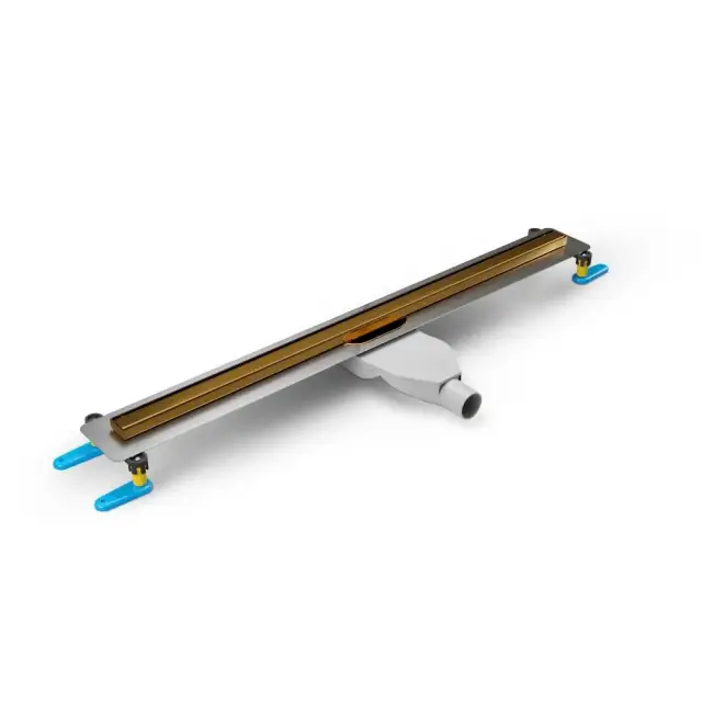 Душевой трап NEW TRENDY GOLD SHINE 80 см OL-0073 (золото)