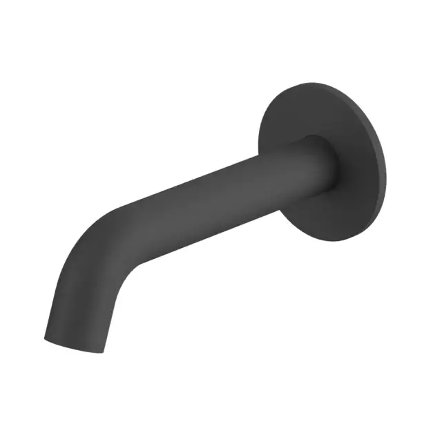 Излив настенный 164 мм WHITECROSS Y1201BL (черный мат)