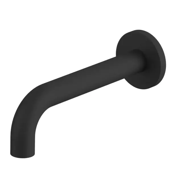 Излив настенный 210 мм WHITECROSS Y1200BL (черный мат)