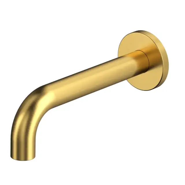 Излив настенный 210 мм WHITECROSS Y1200GLB (брашированное золото)