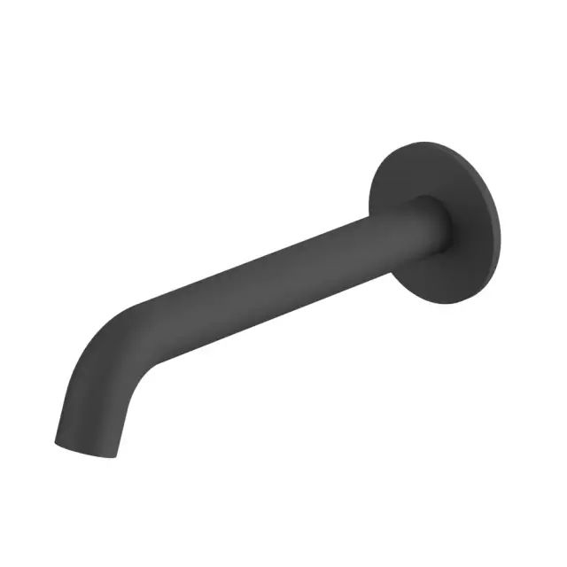 Излив настенный 220 мм WHITECROSS Y1202BL (черный мат)