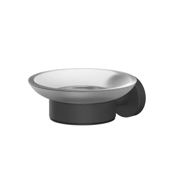 Мыльница подвесная WHITECROSS Ergo ER2220BL (черный мат)