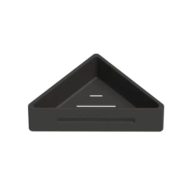 Полка для душа угловая WHITECROSS Ergo ER2282BL (черный мат)