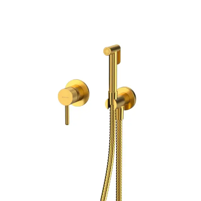 Система для биде скрытого монтажа WHITECROSS Y SYSYBI1GLB (брашированное золото)