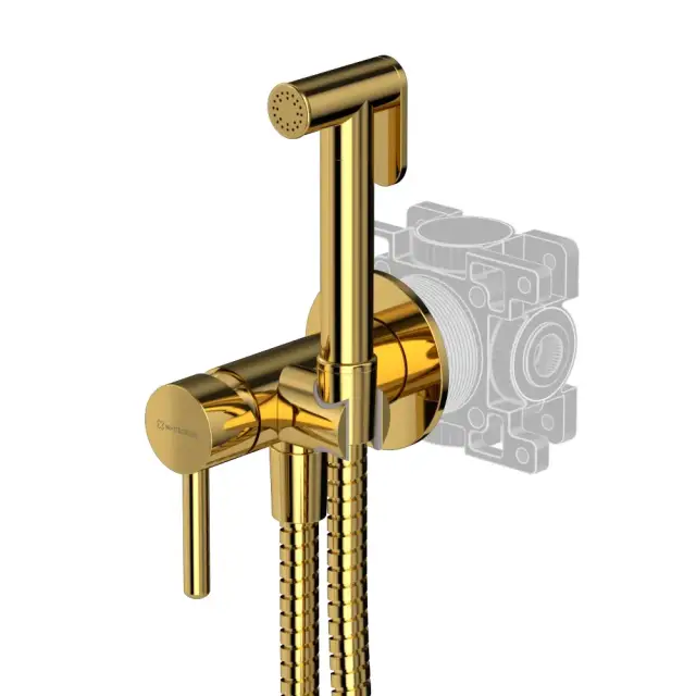 Система для биде скрытого монтажа WHITECROSS Y SYSYBI2GL (золото)