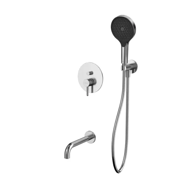 Система для ванны скрытого монтажа WHITECROSS Y YSET06TOPNIB (брашированный никель)