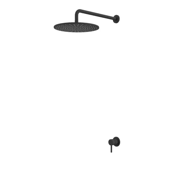 Система для душа скрытого монтажа WHITECROSS Y YSET01BL (черный мат)