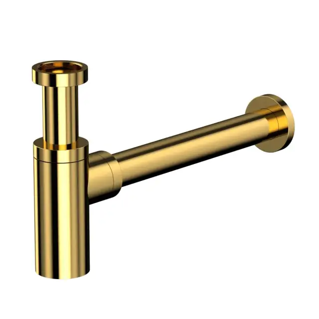 Сифон для умывальника декоративный WHITECROSS A186GL (золото)