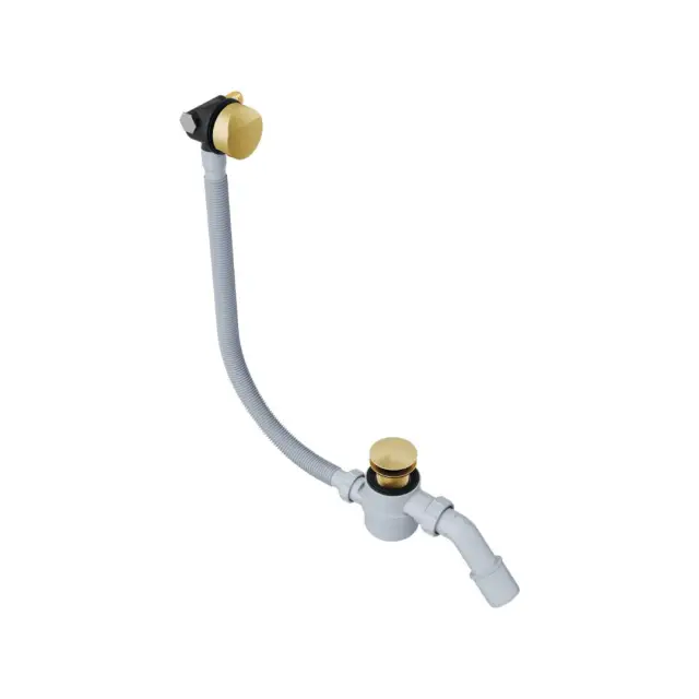 Слив-перелив с наполнением EXCELLENT Hover 60/80/100 см (матовое золото)