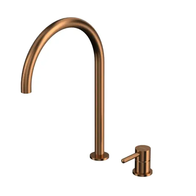 Смеситель для умывальника с выносным управлением WHITECROSS Y Y1218CPB (брашированная медь)