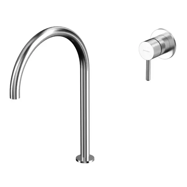 Смеситель для умывальника с выносным управлением WHITECROSS Y Y1219NIB (брашированный никель)