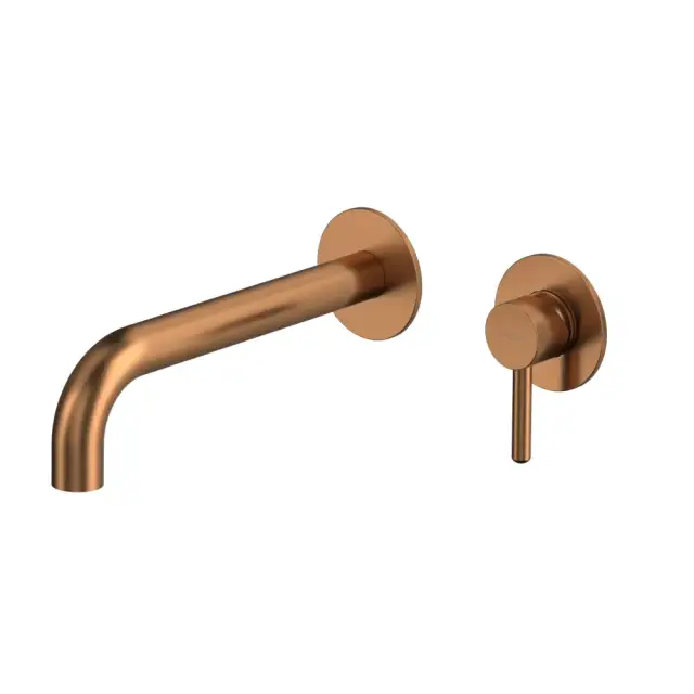 Смеситель для умывальника скрытого монтажа WHITECROSS Y Y1215CPB (брашированная медь)