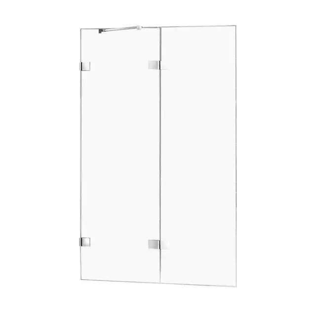 Шторка для ванны NEW TRENDY AVEXA 110x150 EXK-1956 L (хром)