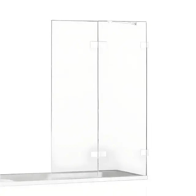 Шторка для ванны NEW TRENDY AVEXA WHITE 110x150 EXK-2975 R (белый)