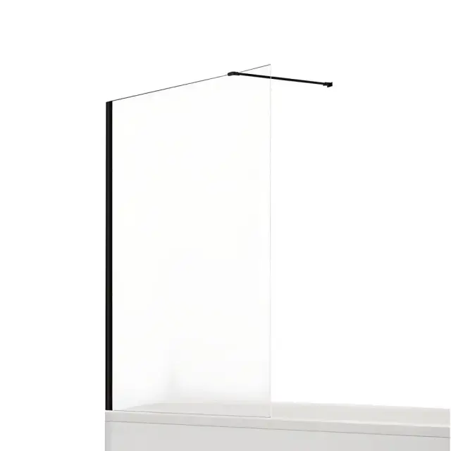 Шторка для ванны NEW TRENDY NEW MODUS BLACK 100x150 EXK-1930-WP (черный)