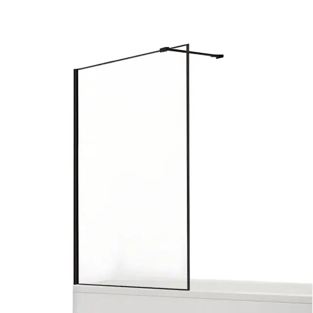 Шторка для ванны NEW TRENDY NEW MODUS BLACK 100x150 EXK-1935-WP (черный)