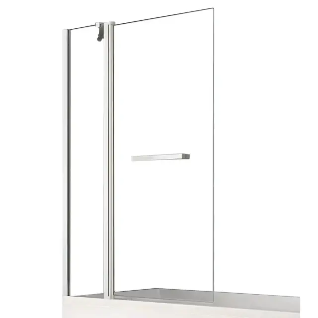 Шторка для ванны NEW TRENDY NEW SOLEO 100x140 P-0026 (хром)