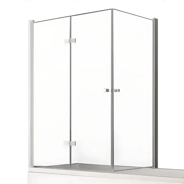 Шторка для ванны NEW TRENDY NEW SOLEO 120x70x140 P-0030/P-0024 L (хром)