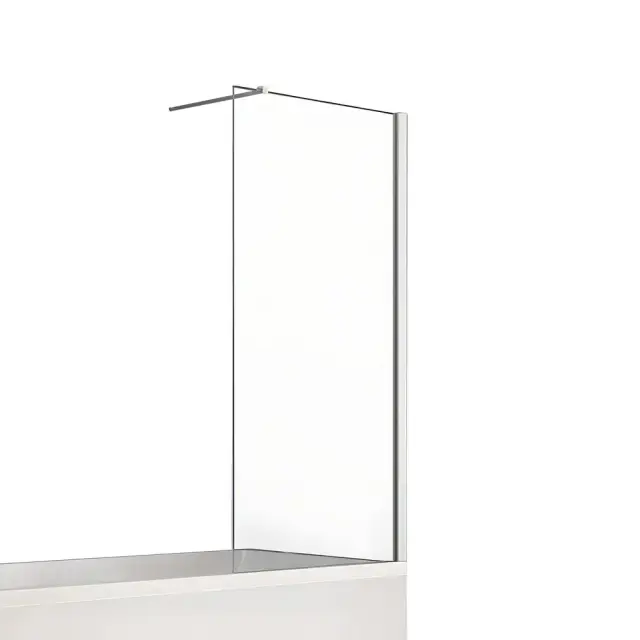 Шторка для ванны NEW TRENDY NEW SOLEO 70x140 P-0074-WP (хром)