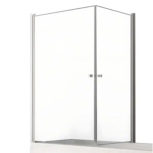 Шторка для ванны NEW TRENDY NEW SOLEO 90x70x140 P-0025/P-0024 (хром)