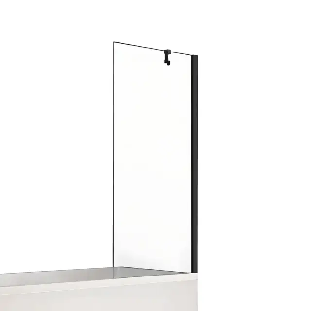 Шторка для ванны NEW TRENDY NEW SOLEO BLACK 60x140 P-0078 (черный)