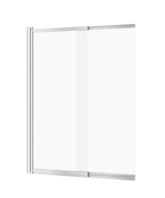 Шторка для ванны NEW TRENDY SENSI 85x150 P-0037 (хром)