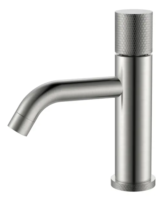Boheme Stick Touch Смеситель для раковины длина излива 13,5 см, без дк, цвет: nickel brush 121-NB.2