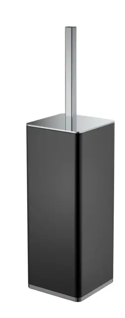 Boheme Ершик для унитаза напольный с керамической колбой, цвет: chrome 10949-B-CR