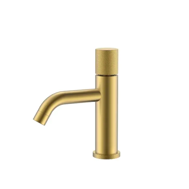 Boheme Stick Spirale Смеситель для раковины длина излива 13,5 см, без дк, цвет: matt gold 121-MG.4