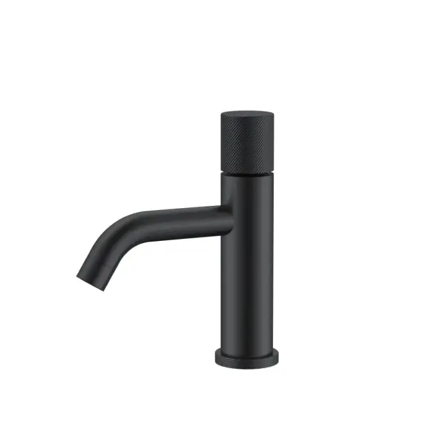 Boheme Stick Spirale Смеситель для раковины, длина излива 13,5 см, без донного клапана, цвет: black 121-BB.4