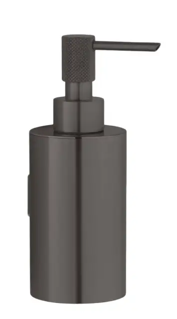 Boheme Uno Дозатор для жидкого мыла, подвесной, латунная колба цвет: gun metall 10977-GM
