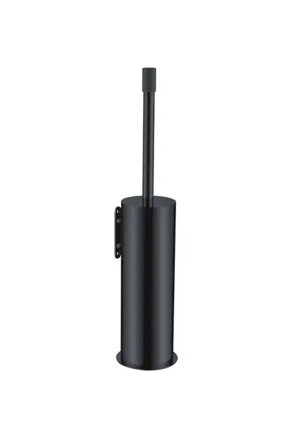 Boheme Uno Ершик для унитаза подвесной с латунной колбой, цвет: shine gun metall 10984-SGM