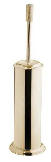 Boheme Royal Cristal Ершик для унитаза напольный с латунной колбой, цвет: gold 10928-G