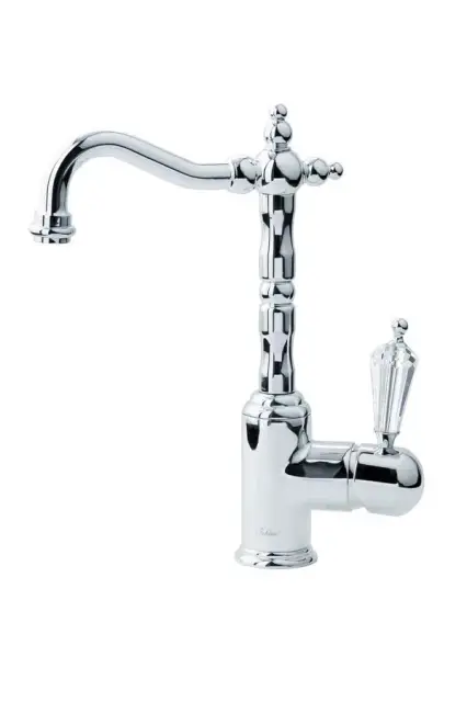 Boheme Brillante Ripresa Смеситель для раковины высота излива 22 см, без д/к, цвет: chrome 342