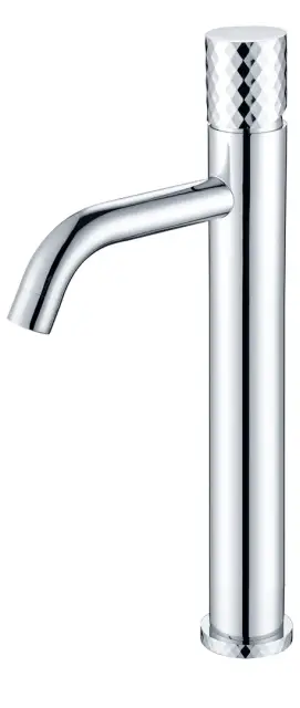 Boheme Stick Diamond Смеситель для раковины высота излива 20,6 см, без донного клапана, цвет: chrome 122-CRCR