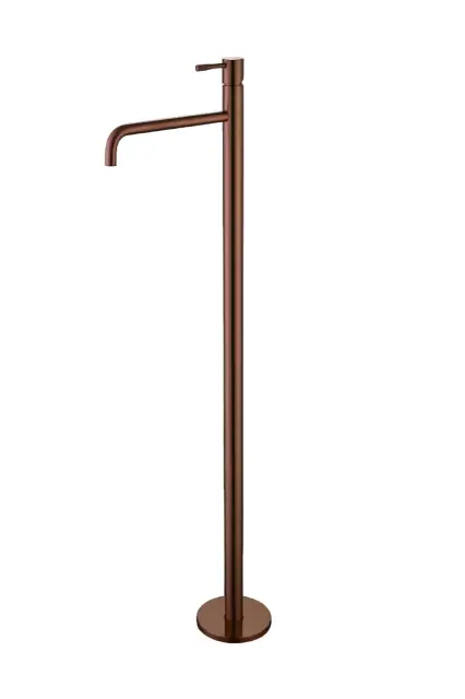 Boheme Uno Смеситель для раковины напольный, высота излива 102 см, цвет: brushed bronze 107-BRB