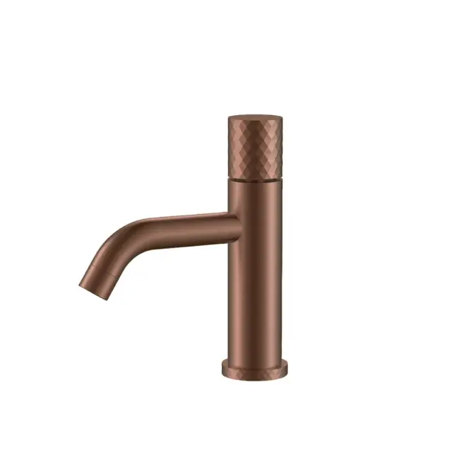 Boheme Stick Смеситель для раковины, без донного клапана, длина излива 13,5 см, цвет: brushed bronze 121-BRB