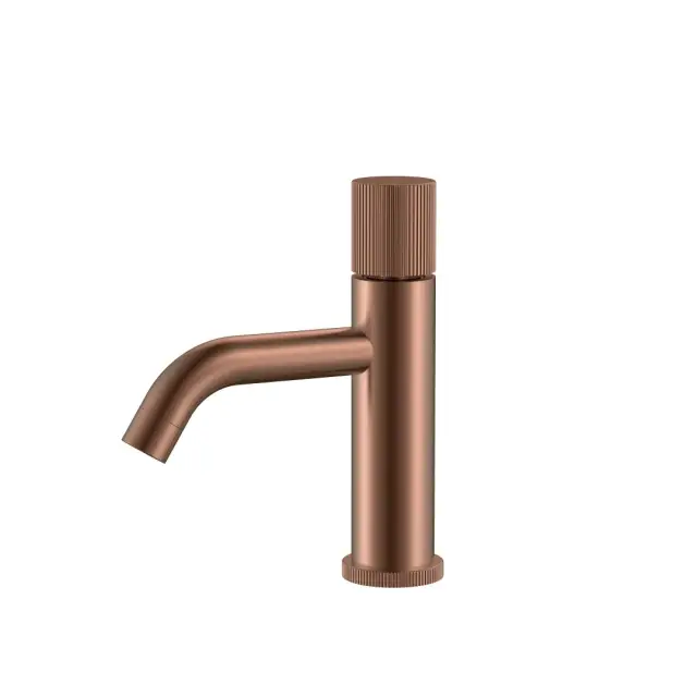 Boheme Stick Linea Смеситель для раковины, без донного клапана, излив 13,5 см, цвет: copper brushed 121-CB.3