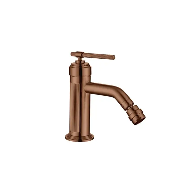 Boheme Eterna Смеситель для биде без донного клапана, излив 13 см, цвет: brushed bronze 176-BRB