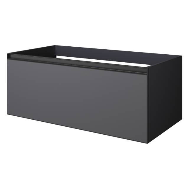 QUATRO 1 100CM тумба ANTHRACITE цвет профиль ANTHRACITE