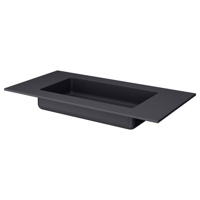 QUATRO 100 раковина-моноблок ANTHRACITE