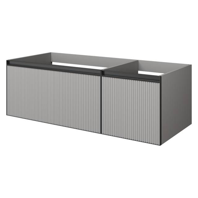 QUATRO 2 120см (80+40) тумба LUNA FUGA профиль ANTHRACITE