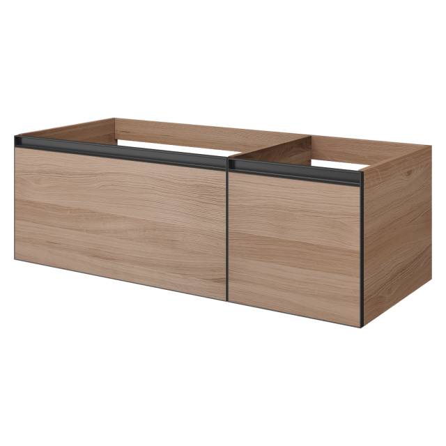 QUATRO 2 120см (80+40) тумба WILLOW профиль ANTHRACITE