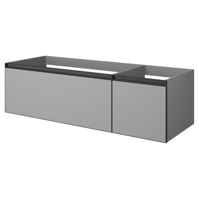 QUATRO 2 140см (100+40) тумба LUNA профиль ANTHRACITE
