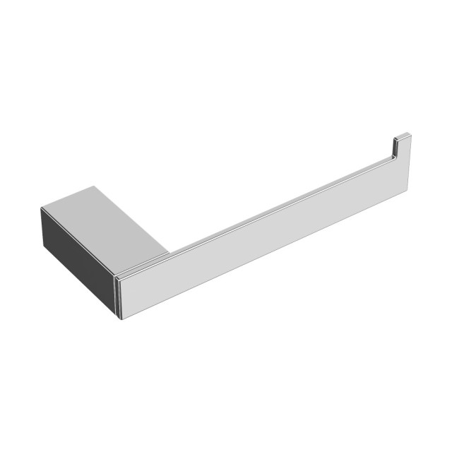 Держатель для туалетной бумаги без крышки Qubic Chrome