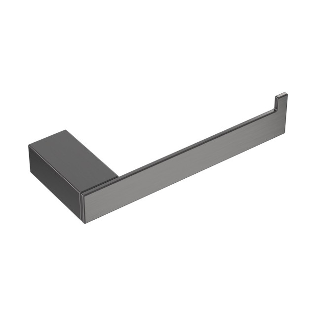 Держатель для туалетной бумаги без крышки Qubic Gun Metal