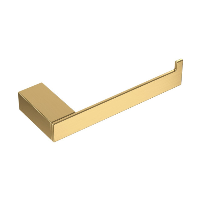 Держатель для туалетной бумаги без крышки Qubic Matt Gold